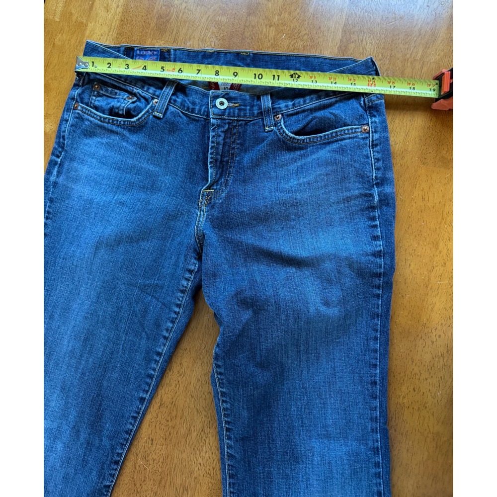 Lucky Brand Women's Sweet N Low Bootcut Jeans Blue Denim Made in USA Size 10/30 - Picture 6 of 9